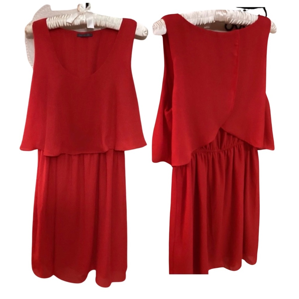 Soprano Red Dress Size M